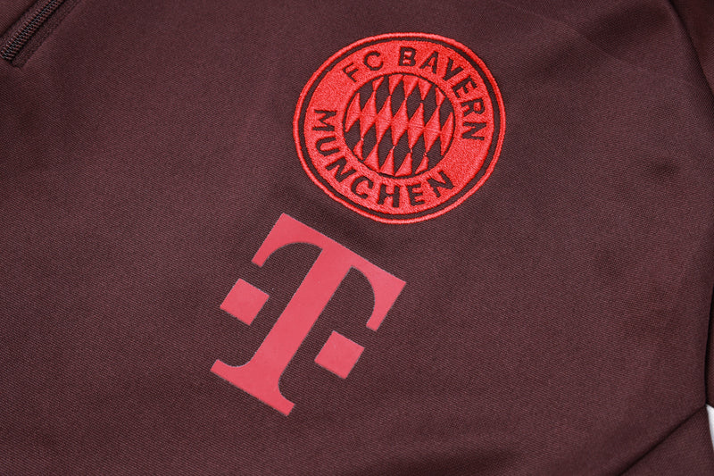 Agasalho Treino Bayern de Munique Vermelho 2024/25 - Masculino