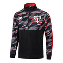 Agasalho São Paulo FC Pré-jogo Preto e Vermelho 2024/25 - Masculino