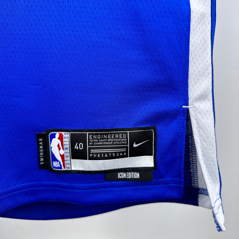 Regata Golden State Warriors Azul Swingman - Icon Edition Mxc