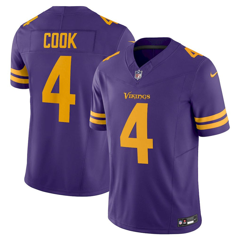 Camisa Dalvin Cook Minnesota Vikings Vapor F.U.S.E. Limited - Roxo