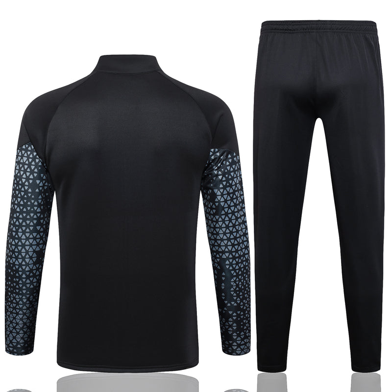 Agasalho Treino Borussia Dortmund Preto 23/24 - Masculino