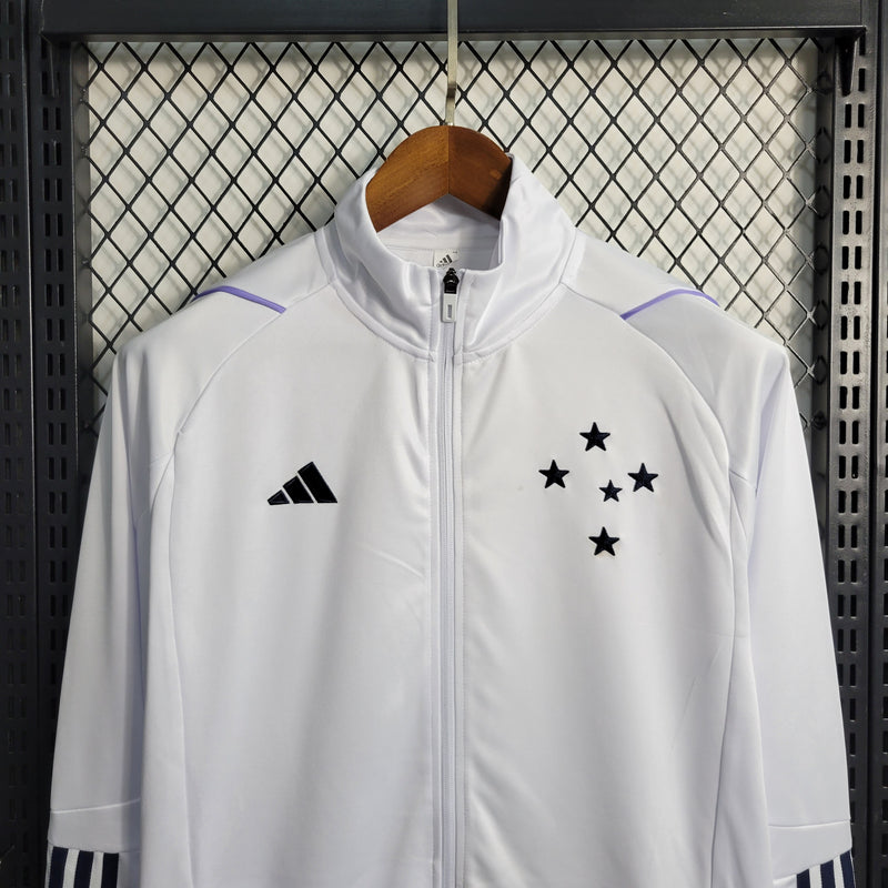 Jaqueta Cruzeiro Branca 2023/24 - Masculina