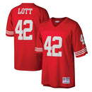 Camisa San Francisco 49ers Mitchell & Ness Legacy Replica 1990 - Vermelho Scarlet