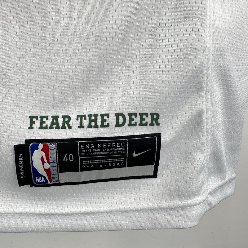 Regata Milwaukee Bucks Branca Swingman 2017/18 - Classic Edition