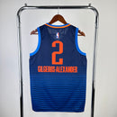 Regata Oklahoma City Thunder Azul Swingman 2018/19 - Statement Edition