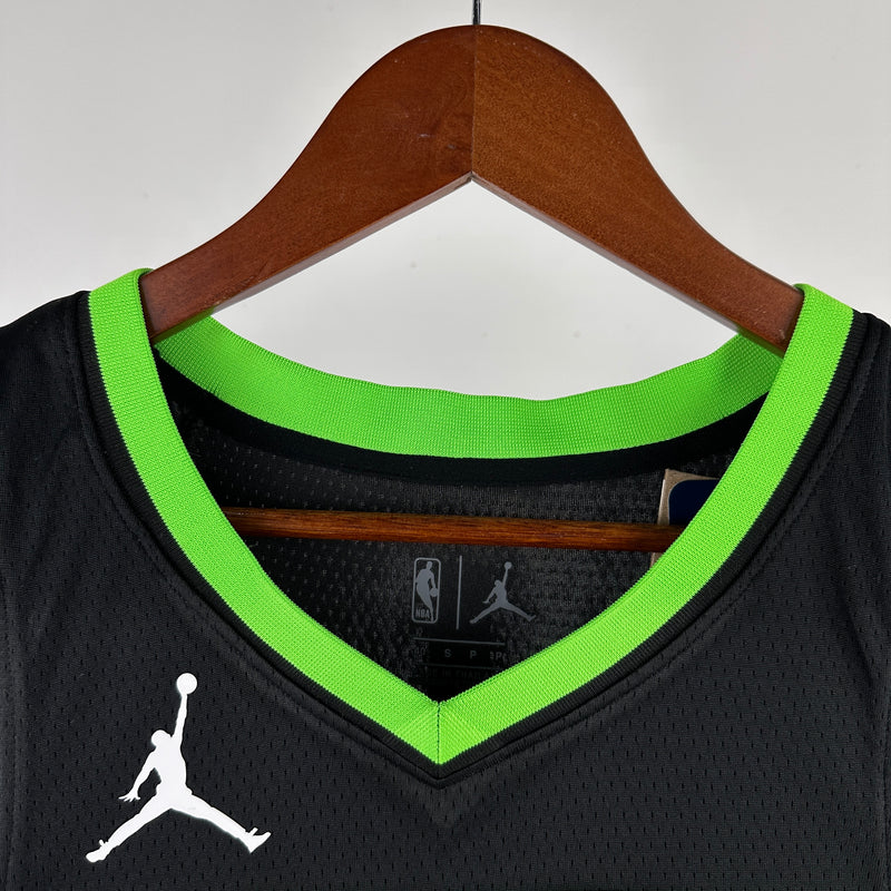 Regata Minnesota Timberwolves Preta Swingman - Statement Edition
