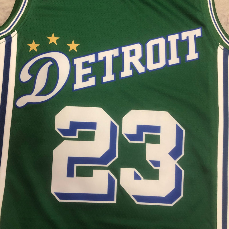 Regata Detroit Pistons Verde Swingman 2022/23 - City Edition