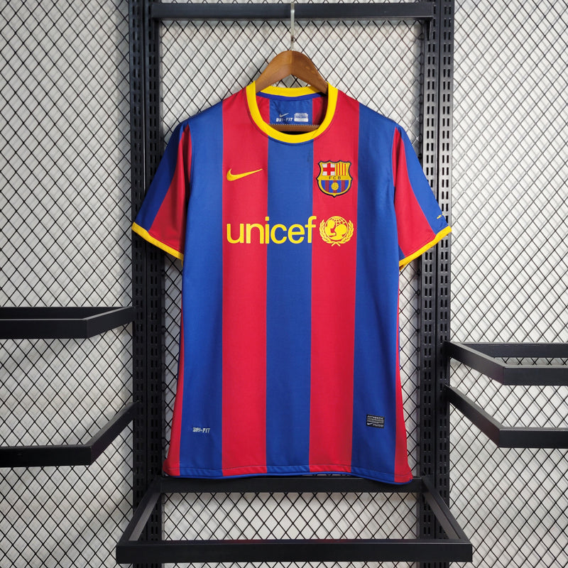 Camisa 1 Barcelona Retrô 2010/11 - Masculina
