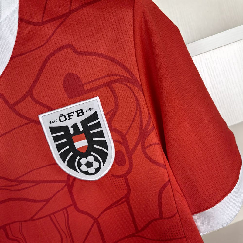 Camisa 1 Austria 24/25 Torcedor - Masculina