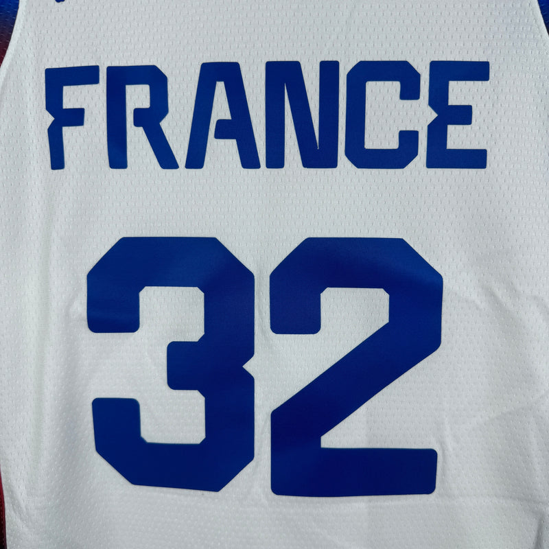 Regata France Basketball Branca Swingman Olympics 2024