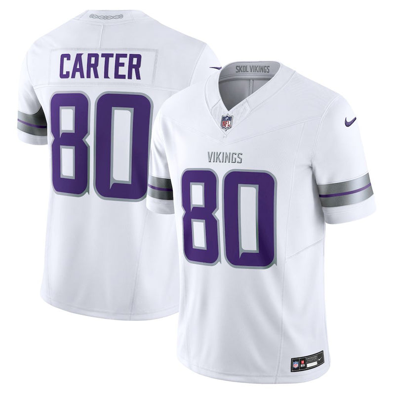 Camisa Minnesota Vikings Alternate Vapor F.U.S.E. Retired Player Limited - Branca