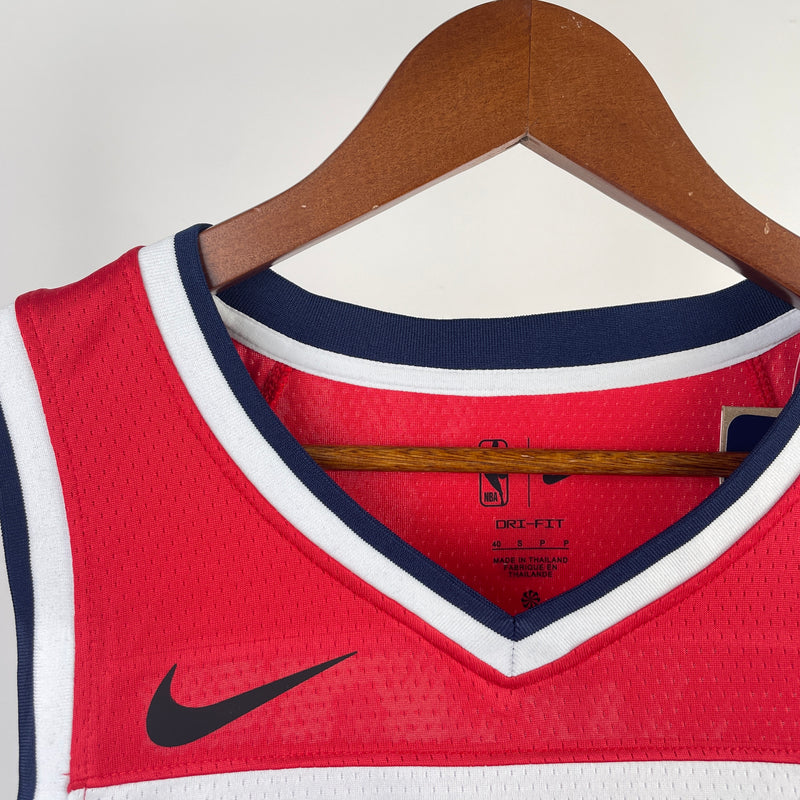 Regata Washington Wizards Branca Swingman - Association Edition