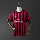 Camisa 1 AC Milan Retrô 2017/18 - Masculina