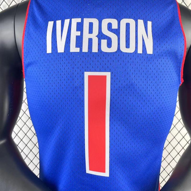 Regata Detroit Pistons Azul 2008/09 - Hardwood Classics