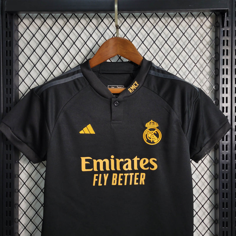 Conjunto Infantil 3 Real Madrid 2023/24 - Unissex