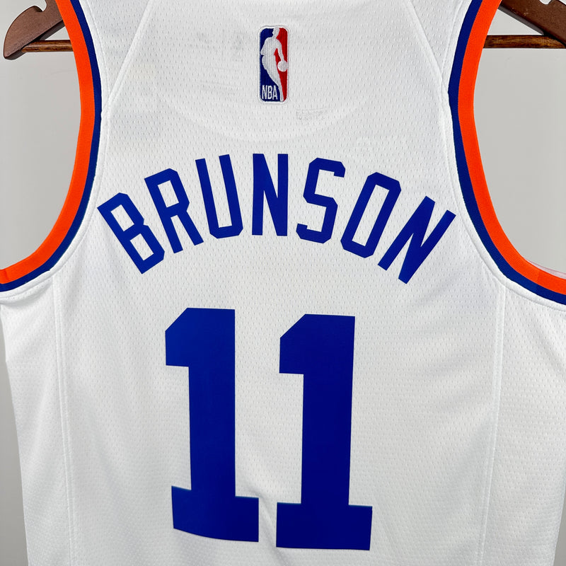 Regata New York Knicks Branca Swingman 2023 - 75th Anniversary Edition