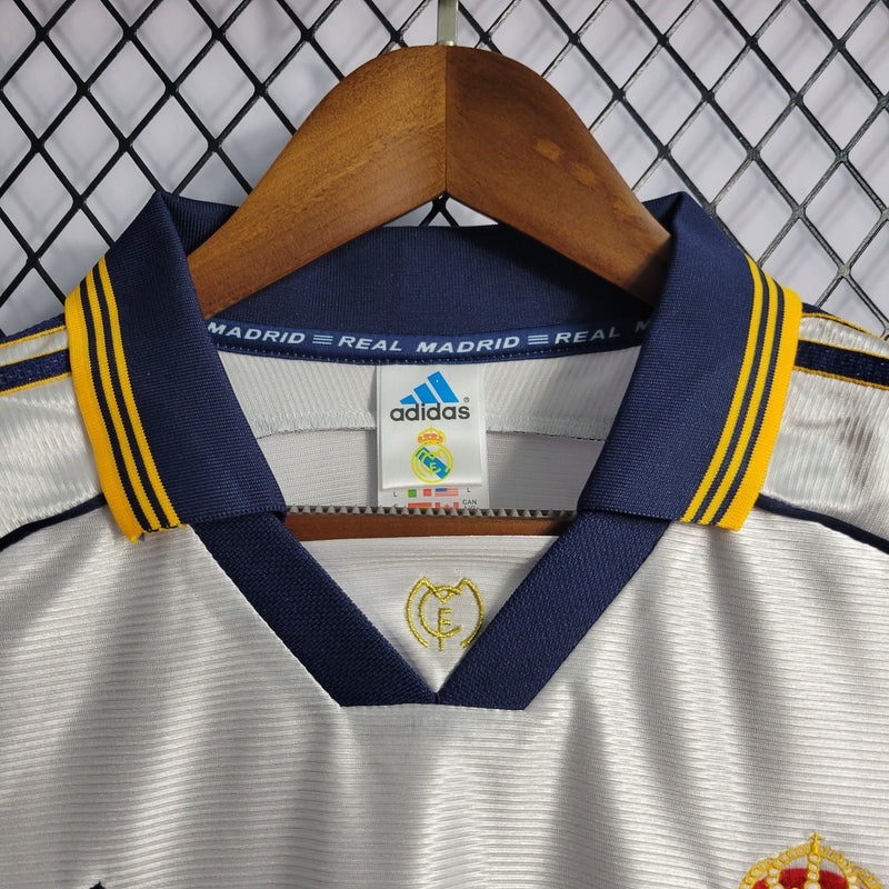 Camisa 1 Real Madrid Retrô 1988 - Masculina