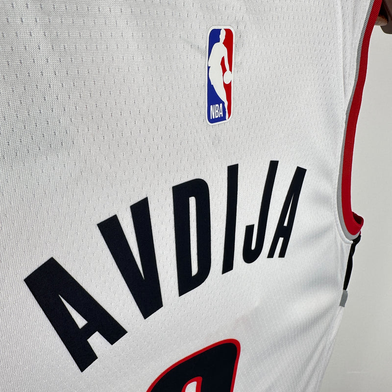 Regata Portland Trail Blazers Branca Swingman 2020/21 - Association Edition