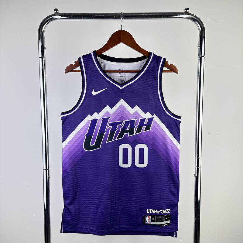 Regata Utah Jazz Nike Roxa Swingman 2023/24 - City Edition