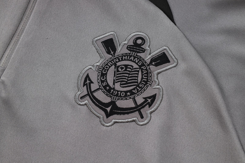 Agasalho Treino Corinthians Cinza 2024/25 - Masculino