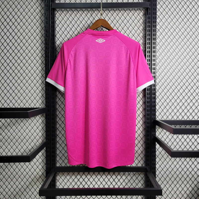Camisa Santos Outubro Rosa 2023/24 Torcedor - Masculina