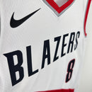 Regata Portland Trail Blazers Branca Swingman 2020/21 - Association Edition