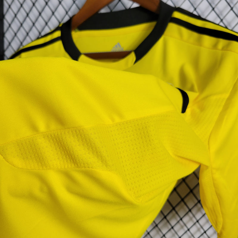Camisa Goleiro Real Madrid Retrô 2011/12 Amarela - Masculina