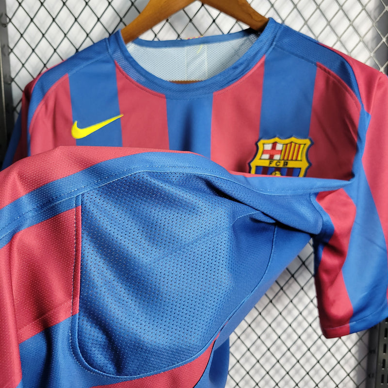 Camisa 1 Barcelona Retrô 2005/06 - Masculina