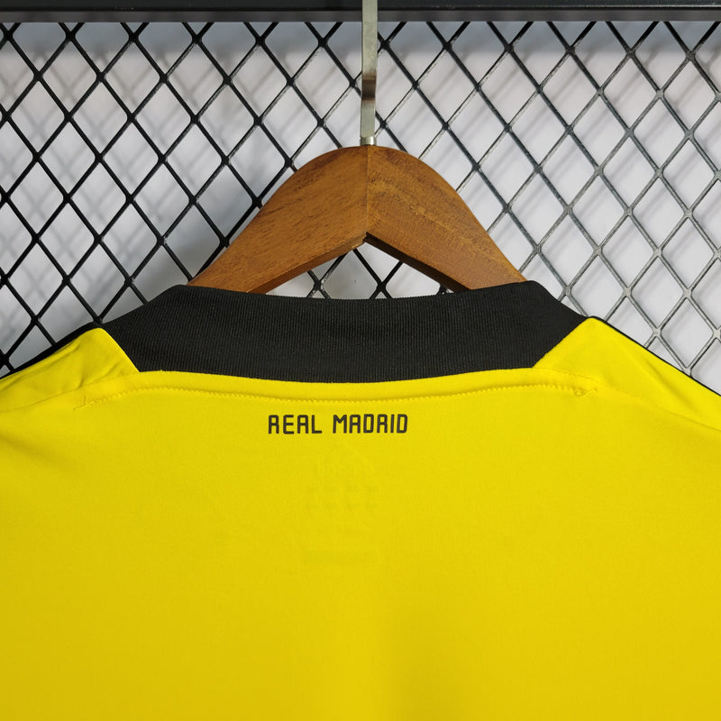 Camisa Goleiro Real Madrid Retrô 2011/12 Amarela - Masculina