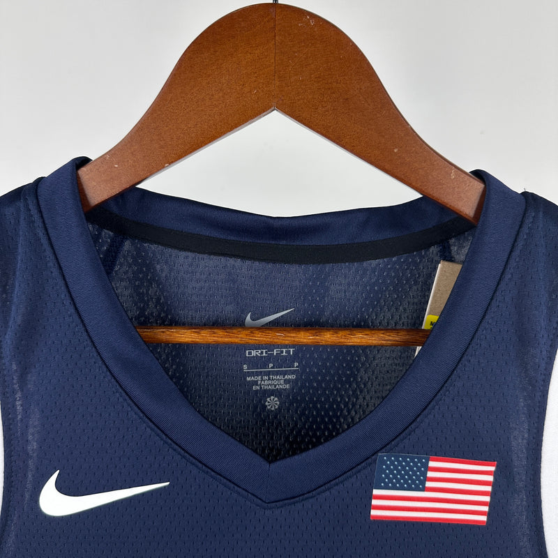 Regata USA Basketball Azul Swingman Olympics 2024