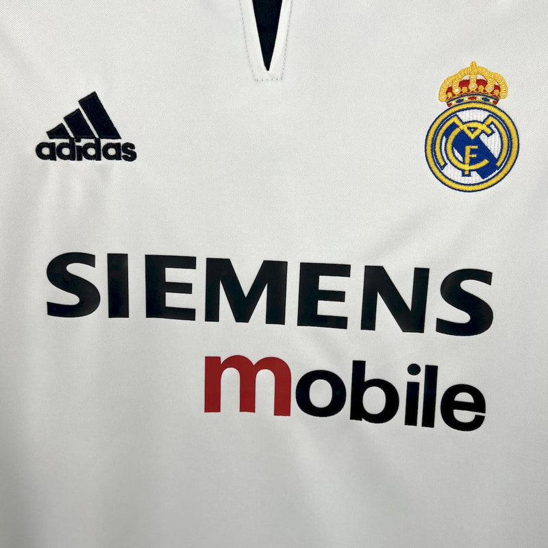 Camisa 1 Real Madrid Retrô 2003/04 - Masculina