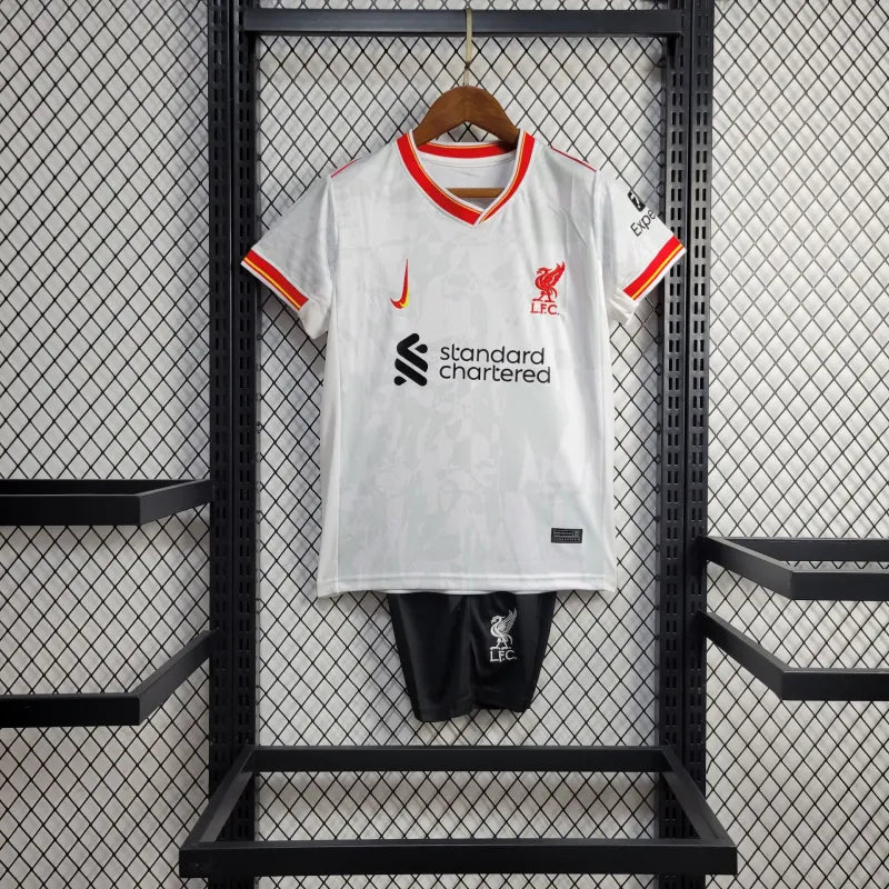 Conjunto Infantil 3 Liverpool 2024/25 - Unissex