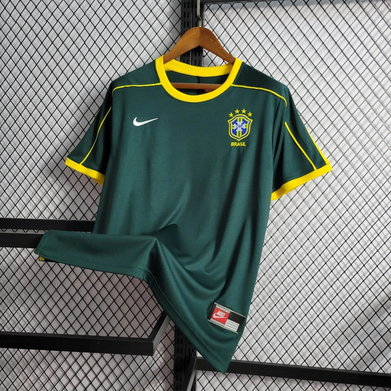 Camisa Goleiro Brasil Retrô 1998 - Masculina