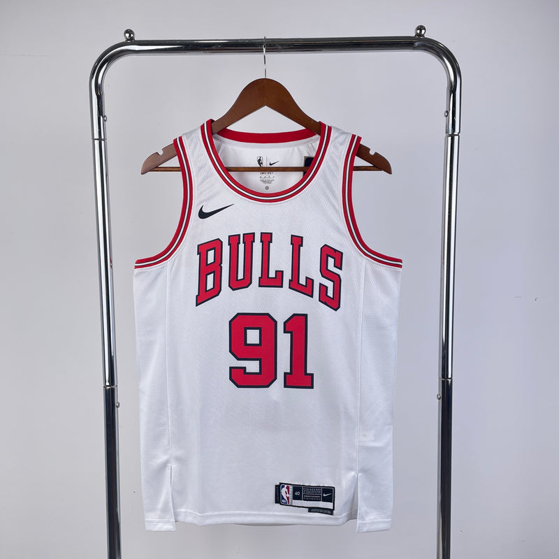Regata Chicago Bulls Branca Swingman - Association Edition