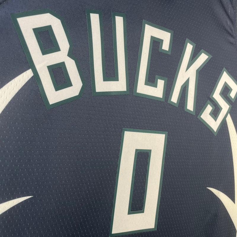 Regata Milwaukee Bucks Preta Swingman 2022/23 - Statement Edition