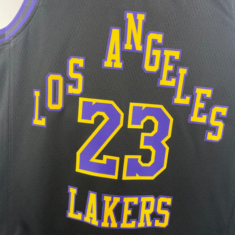 Regata Los Angeles Lakers Preta Swingman 2024/25 - City Edition