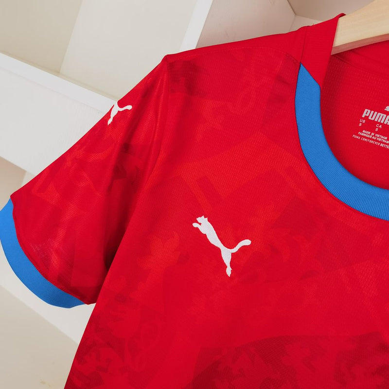 Camisa 1 República Tcheca 24/25 Torcedor - Masculina