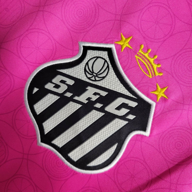 Camisa Santos Outubro Rosa 2023/24 Torcedor - Masculina