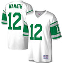 Camisa Joe Namath New York Jets Mitchell &Ness Legacy Replica - Verde/Branca