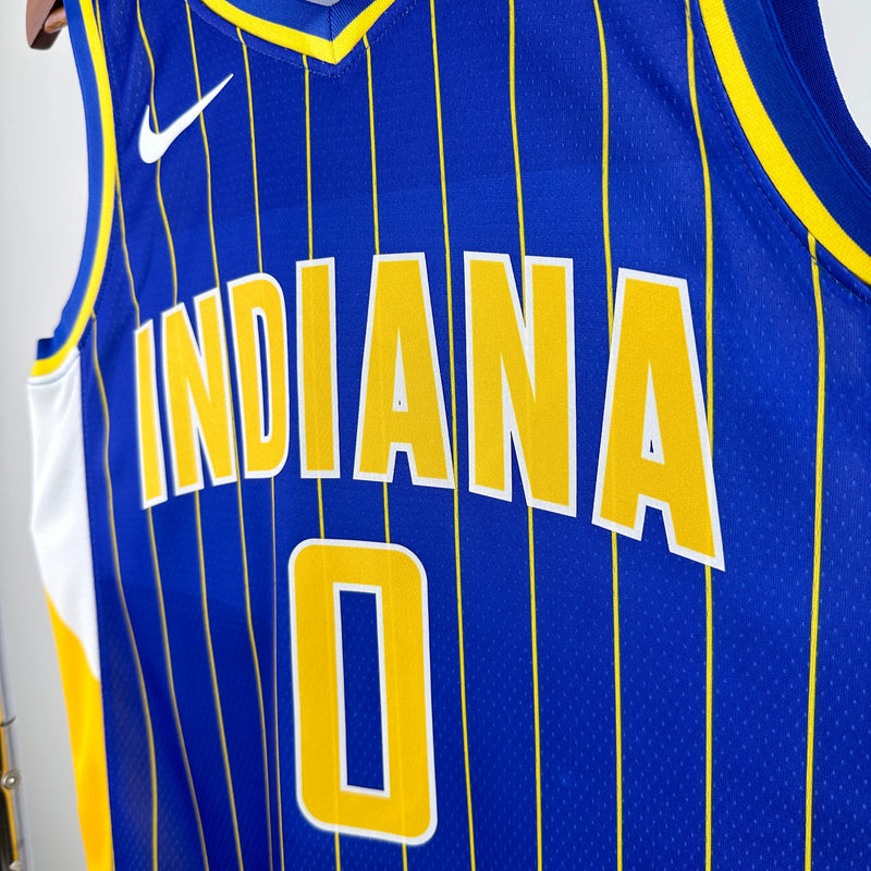 Regata Indiana Pacers Azul Swingman 2020/21 - City Edition