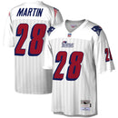 Camisa Curtis Martin New England Patriots Mitchell & Ness Legacy Replica - Branca