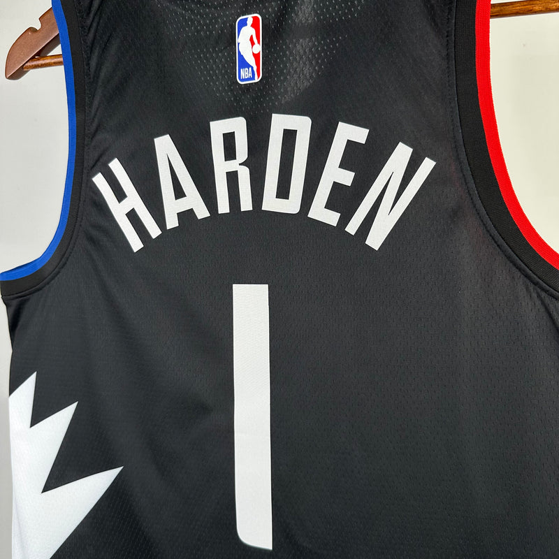 Regata LA Clippers Preto 2023/24 Swingman - Statement Edition