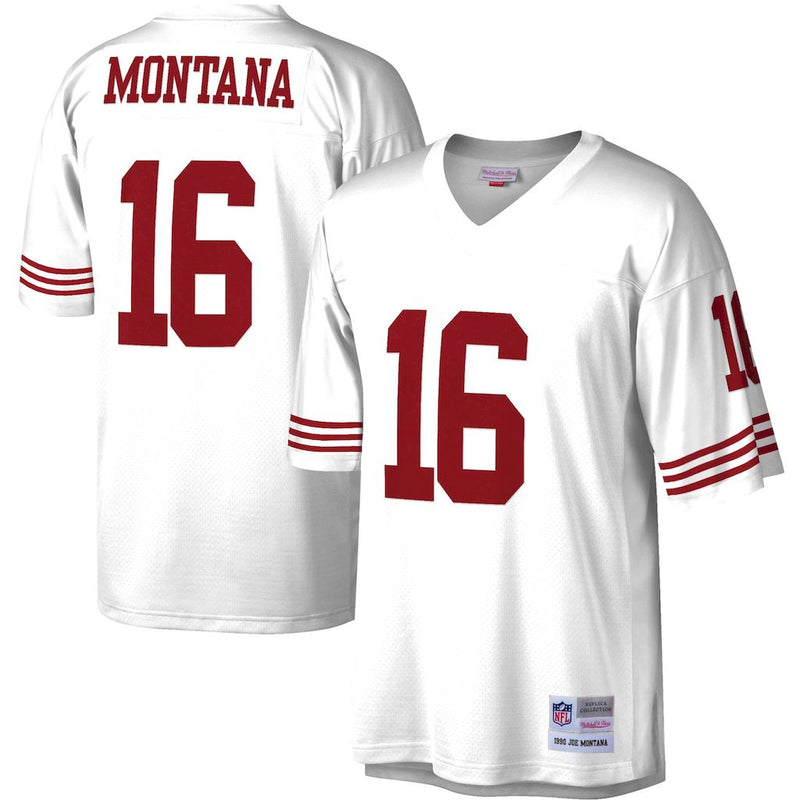 Camisa San Francisco 49ers Mitchell & Ness Legacy Replica 1990 - Vermelho Scarlet