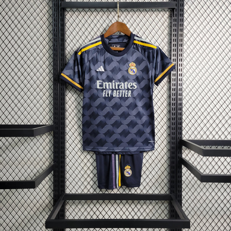 Conjunto Infantil 2 Real Madrid 2023/24 - Unissex