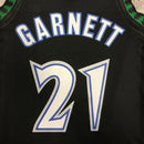 Regata Minnesota Timberwolves Kevin Garnett Preta 1997/98 - Hardwood Classics