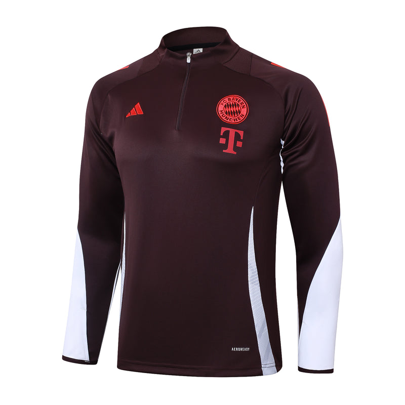 Agasalho Treino Bayern de Munique Vermelho 2024/25 - Masculino