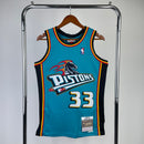 Regata Detroit Pistons Verde 1998/99 - Hardwood Classics