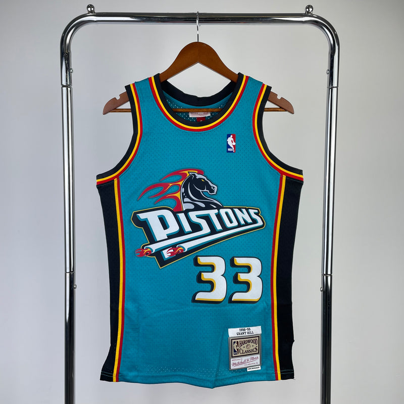 Regata Detroit Pistons Verde 1998/99 - Hardwood Classics