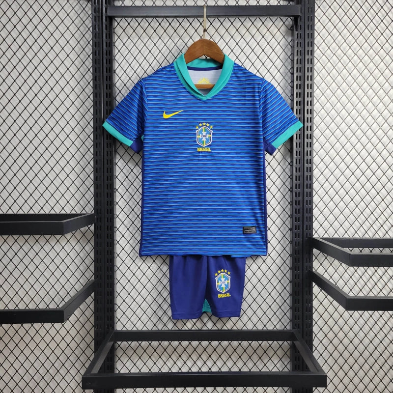 Conjunto Infantil 2 Brasil 2024/25 - Unissex