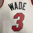 Regata Miami Heat Dwyane Wade branca 2005/06 - Hardwood Classics Swingman